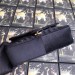 Gucci Black GG Marmont Small Velvet Shoulder Bag