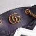 Gucci Black/White GG Marmont Medium Tote Bag