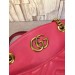 Gucci Red GG Marmont Medium Matelasse Tote Bag