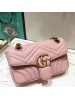 Gucci Pink GG Marmont Mini Matelasse Shoulder Bag