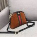 Gucci Brown Ophidia Suede Small Shoulder Bag