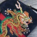 Gucci Navy Ophidia Dragon Small Shoulder Bag