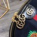 Gucci Navy Ophidia Dragon Small Shoulder Bag