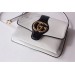 Gucci Arli Medium Shoulder Bag In White Leather