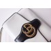 Gucci Arli Medium Shoulder Bag In White Leather