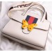 Gucci Ivory GucciTotem Medium Top Handle Bag