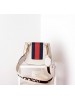 Gucci Ivory GucciTotem Butterfly Small Shoulder Bag
