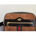 Gucci Small Ophidia Belt Bag In Brown Suede Leather