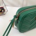 Gucci Green GG Marmont Small Camera Shoulder Bag