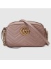 Gucci Dusty Pink GG Marmont Small Camera Shoulder Bag