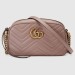 Gucci Dusty Pink GG Marmont Small Camera Shoulder Bag