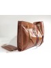 Gucci Brown Calfskin Rajah Large Tote Bag