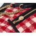 Gucci Rajah Large Tote Bag In White/Red Tweed