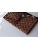 Gucci Rajah Large Tote Bag In Brown Velvet