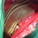 Gucci Green/Red Laminated Leather Mini Bag