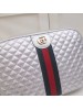 Gucci Sliver Quilted Leather Small Shoulder Bag