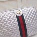 Gucci Sliver Quilted Leather Small Shoulder Bag