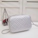 Gucci Sliver Quilted Leather Small Shoulder Bag