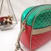 Gucci Green/Red Laminated Small Shoulder Bag