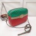 Gucci Green/Red Laminated Small Shoulder Bag