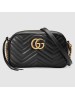 Gucci Black GG Marmont Small Camera Shoulder Bag