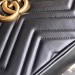 Gucci Black GG Marmont Small Camera Shoulder Bag
