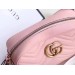 Gucci Pink GG Marmont Small Camera Shoulder Bag