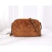 Gucci Brown GG Marmont Velvet Small Shoulder Bag