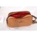 Gucci Brown GG Marmont Velvet Small Shoulder Bag