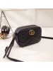 Gucci Black GG Marmont Matelasse Mini Bag