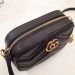 Gucci Black GG Marmont Matelasse Mini Bag