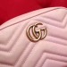 Gucci Pink GG Marmont Matelasse Mini Bag