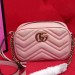 Gucci Pink GG Marmont Matelasse Mini Bag