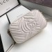 Gucci White GG Marmont Matelasse Mini Bag