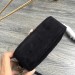 Gucci Black Velvet GG Marmont Mini Crystals Bag