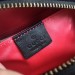 Gucci Black Velvet GG Marmont Mini Crystals Bag