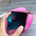 Gucci Pink Velvet GG Marmont Mini Crystals Bag