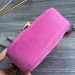 Gucci Pink Velvet GG Marmont Mini Crystals Bag