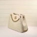 Gucci White GG Marmont Medium Shopping Bag