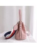 Gucci Light Pink GG Marmont Bucket Bag