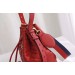 Gucci Red GG Marmont Bucket Bag