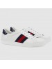 Gucci Men's Ace Sneaker White Leather