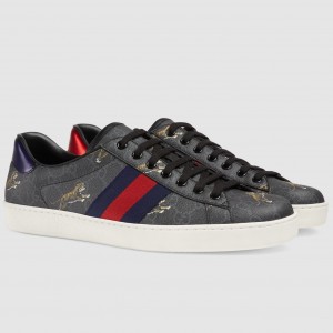 Gucci Men's Ace GG Supreme Tigers Sneaker