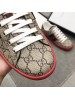 Gucci Men's Ace Beige GG Supreme Sneaker