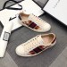 Gucci Men's Ace White Sneaker With Flames