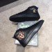 Gucci Men's Black High-top Sneaker With Angry Cat