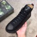 Gucci Men's Black High-top Sneaker With Angry Cat