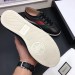 Gucci Men's Black Low-top Sneaker With Web