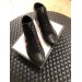 Gucci Men's Ace Embroidered Bee High-top Black Sneaker