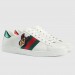 Gucci Men's Ace Embroidered Boston Terriers Sneaker